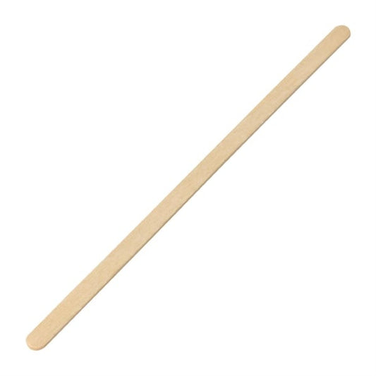 Fiesta Green Biodegradable Wooden Coffee Stirrers 190mm (1000 Pack) dk390