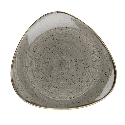 Churchill Stonecast Round Plates Peppercorn Grey 315mm (6 Pack) dk558