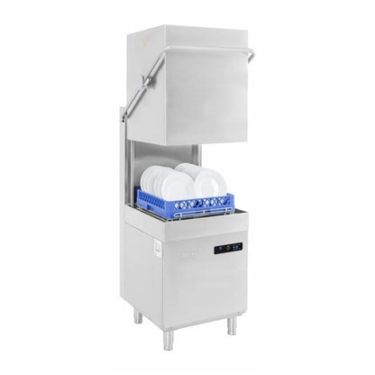 Buffalo Digital Pass Through Dishwasher with Drain Pump 500mm Basket p_dk775