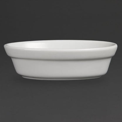 Olympia Whiteware Oval Pie Bowls 145mm (6 Pack) dk806