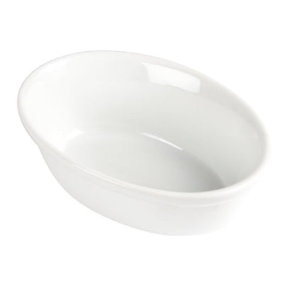 Olympia Whiteware Oval Pie Bowls 161mm (6 Pack) dk807