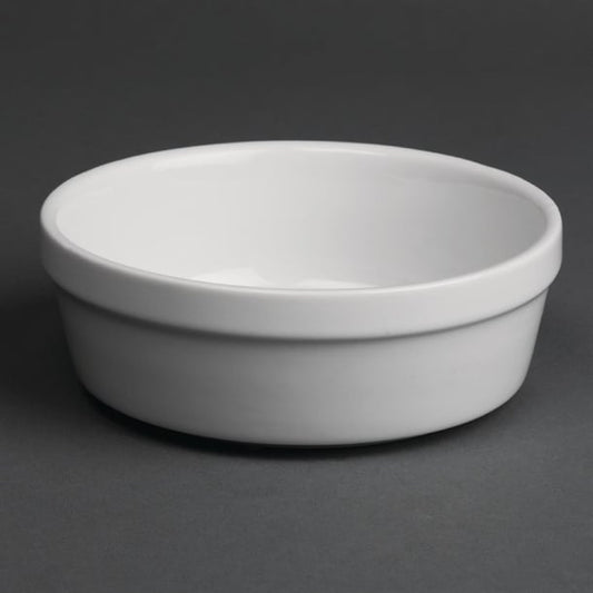 Olympia Whiteware Round Pie Bowls 119mm (6 Pack) dk808