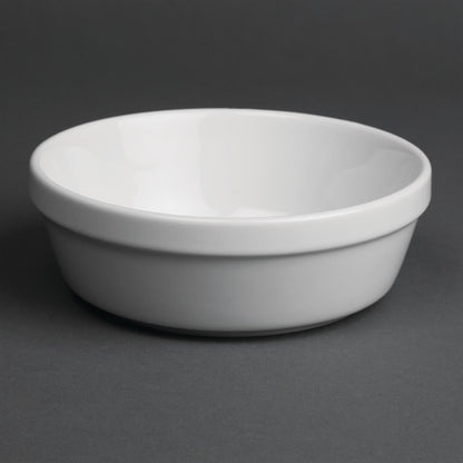 Olympia Whiteware Round Pie Bowls 137mm (6 Pack) dk809