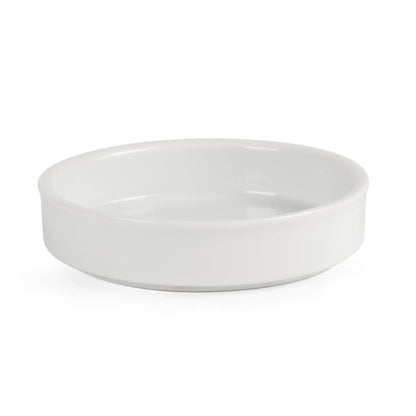 Olympia Mediterranean Stackable Dishes White 102mm (6 Pack) dk827