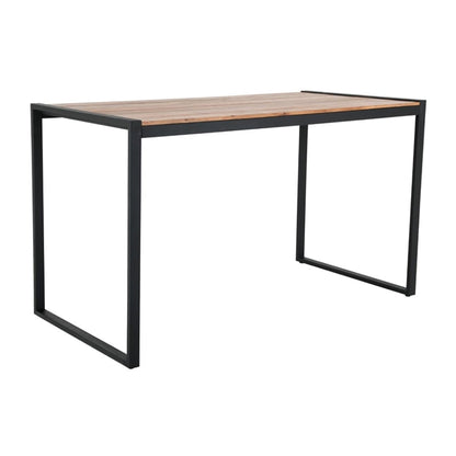 Bolero Steel and Acacia Industrial Bar Table 1800x900mm dk905