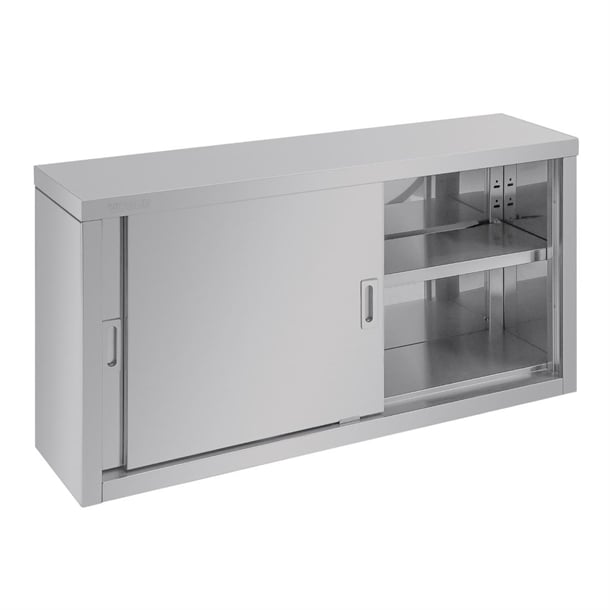 Vogue Stainless Steel Wall Cupboard 1200mm dl450