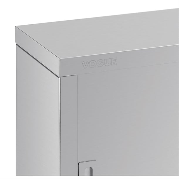 Vogue Stainless Steel Wall Cupboard 1200mm dl450