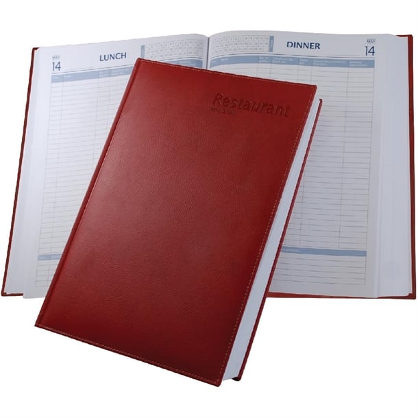 Castelli Red Restaurant Diary dl481