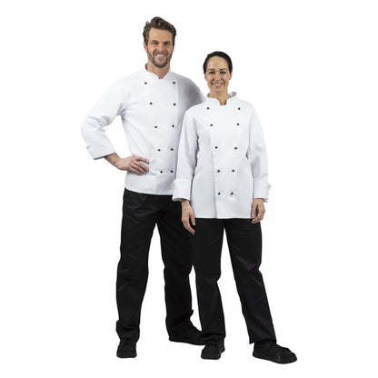 Whites Chicago Unisex Chef Jacket Long Sleeve White p_dl710