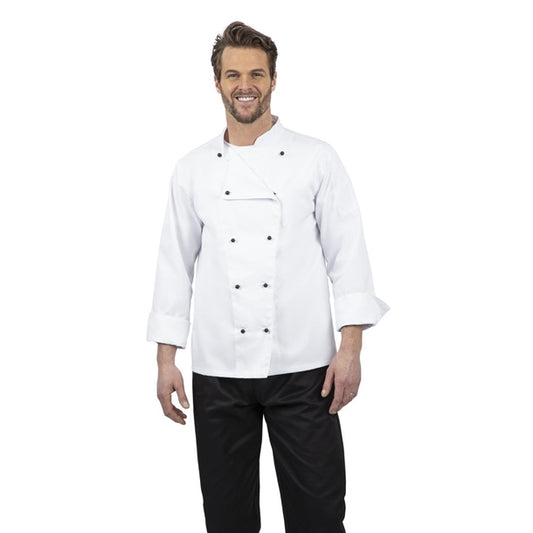 Whites Chicago Unisex Chef Jacket Long Sleeve White p_dl710