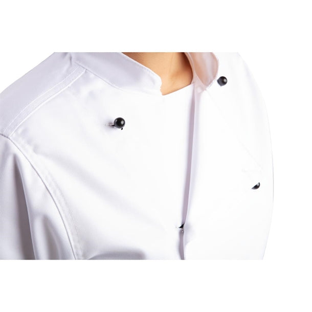 Whites Chicago Unisex Chef Jacket Short Sleeve White p_dl711