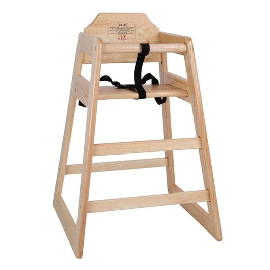 Bolero Wooden Highchair Natural Finish dl900