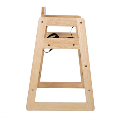 Bolero Wooden Highchair Natural Finish dl900