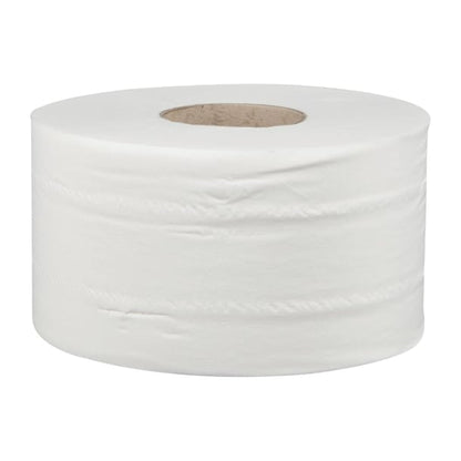 Jantex Mini Jumbo Roll Refill 2ply 150m (12 Pack) dl918