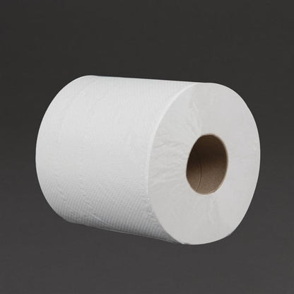 Jantex Centrefeed White Rolls 2-Ply 120m (6 Pack) dl920