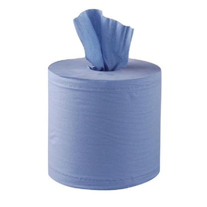 Jantex Centrefeed Blue Rolls 2-Ply 120m (6 Pack) dl921