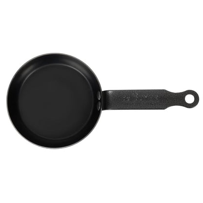 De Buyer Black Iron Blinis Pan 12cm hp598