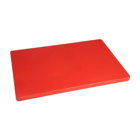 Hygiplas Extra Thick Low Density Red Chopping Board p_dm004