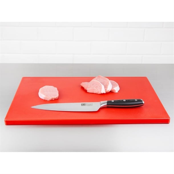 Hygiplas Extra Thick Low Density Red Chopping Board p_dm004