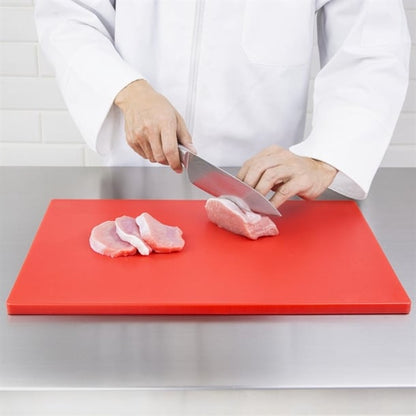 Hygiplas Extra Thick Low Density Red Chopping Board p_dm004