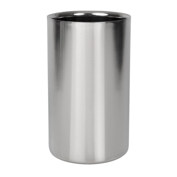 Olympia Polished Stainless Steel Wine And Champagne Cooler dm118