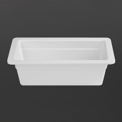 Olympia Kristallon Melamine 1/3 Gastronorm Dish 100mm dm154