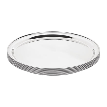 Olympia Stainless Steel Round Service Tray p_j828