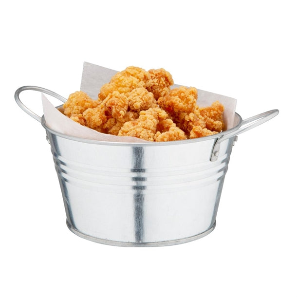 Olympia Mini Metal Food Bucket Shallow 150mm dm214