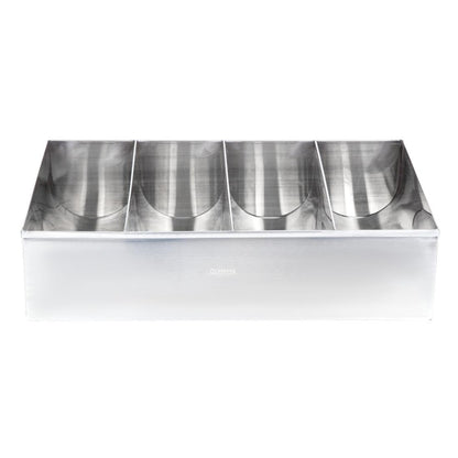 Olympia Cutlery Holder Stainless Steel dm274