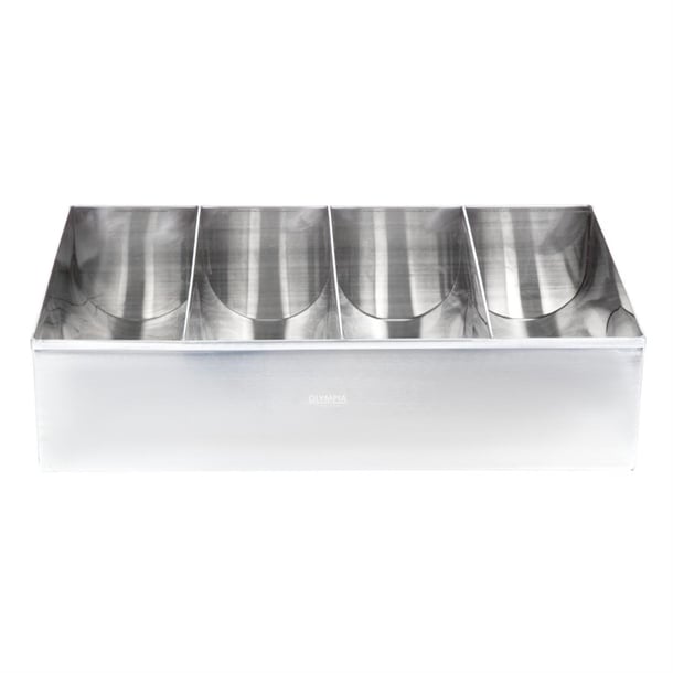 Olympia Cutlery Holder Stainless Steel dm274