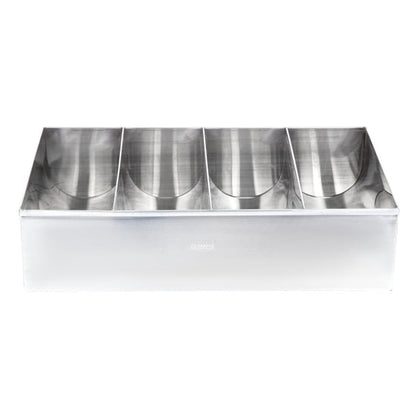 Olympia Cutlery Holder Stainless Steel dm274