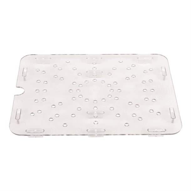 Cambro Polycarbonate 1/2 Gastronorm Tray Drain Shelf dm731