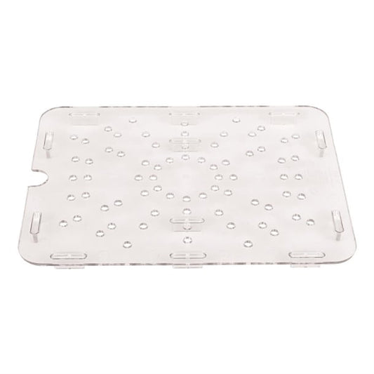 Cambro Polycarbonate 1/2 Gastronorm Tray Drain Shelf dm731