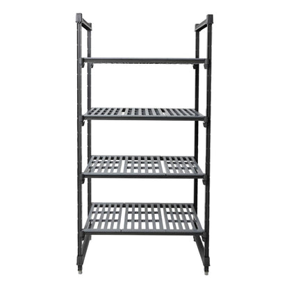Cambro Camshelving Basics Plus 4 Tier Shelving Starter Unit 1830 x 915 x 610mm dm772