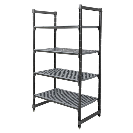 Cambro Camshelving Basics Plus 4 Tier Shelving Starter Unit 1830 x 1070 x 610mm dm773