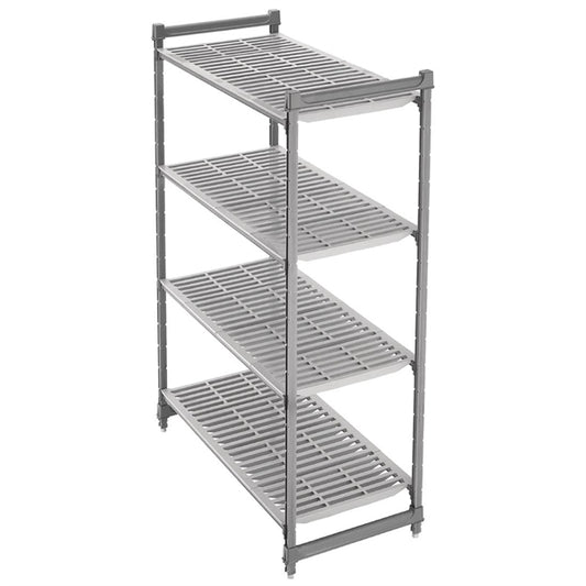 Cambro Camshelving Basics Plus 4 Tier Shelving Starter Unit 1830 x 1220 x 610mm dm774