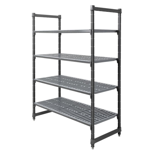 Cambro Camshelving Basics Plus 4 Tier Shelving Starter Unit 1830 x 1375 x 610mm dm775