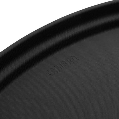 Cambro Camtread Large Fibreglass Oval Non-Slip Tray Black 600mm dm783