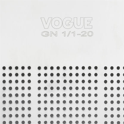 Vogue Stainless Steel Heavy Duty Perforated 1/1 Gastronorm Tray 20mm dm971