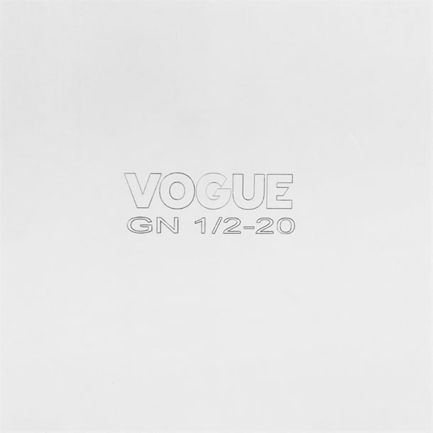 Vogue Heavy Duty Stainless Steel 1/2 Gastronorm Tray 20mm dm973