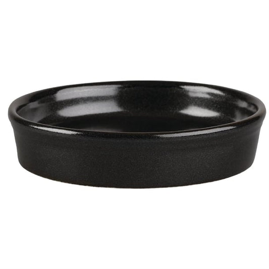 Churchill Mediterranean Mezze Dishes Black 110mm (12 Pack) dn507