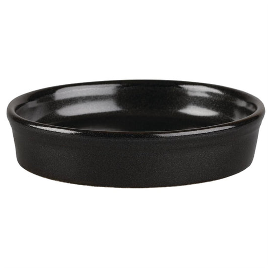 Churchill Mediterranean Mezze Dishes Black 127mm (12 Pack) dn509