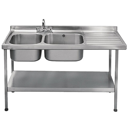 KWC DVS Double Sink Right Hand Drainer p_p051