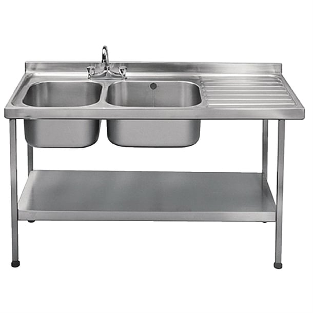 KWC DVS Double Sink Right Hand Drainer p_p051