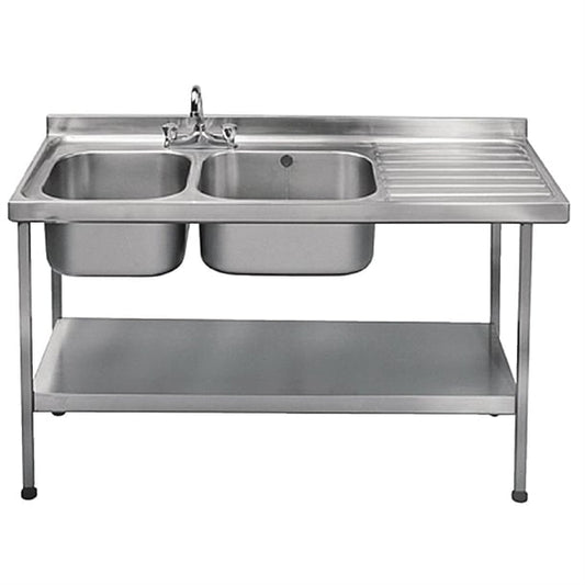 KWC DVS Double Sink Right Hand Drainer p_p051