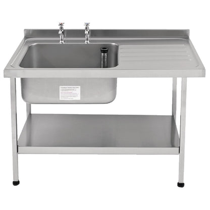 KWC DVS Single Sink Right Hand Drainer p_p049