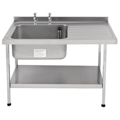 KWC DVS Single Sink Right Hand Drainer p_p049