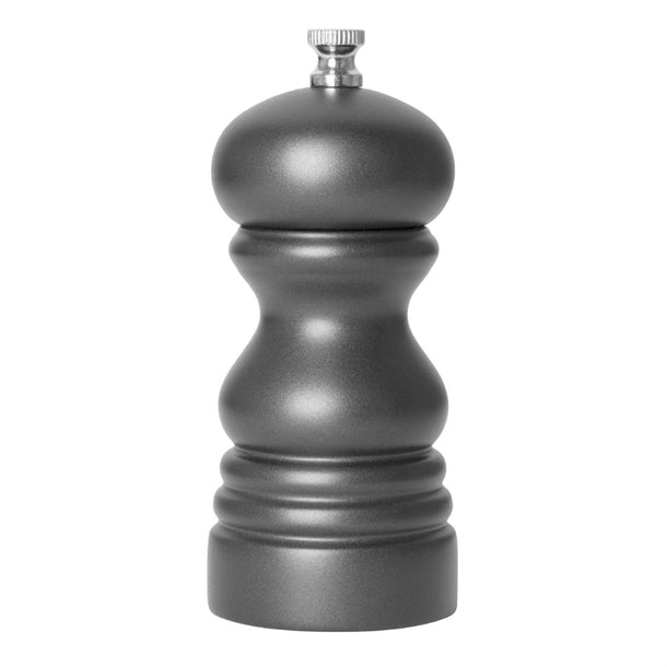 Olympia Salt Or Pepper Grinder Grey Hevea Wood 125mm dn650