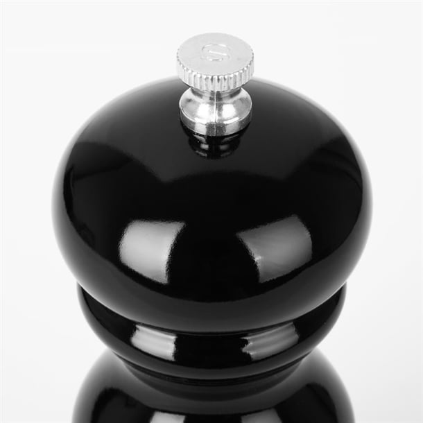 Olympia Salt Or Pepper Grinder Black Hevea Wood 125mm dn651