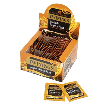 Twinings Traditional English Breakfast Envelopes (6x 50 Pack) dn810